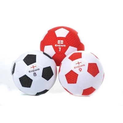 Image of Toyland® 20cm Red &amp; White England Inflatable Football Perfect for Celebrating Cricket/Football/Rugby World Cup Euros