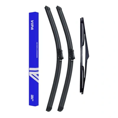 Image of Vipa Wiper Blade Set fits: VAUXHALL ASTRA J MK6 Estate Oct 2010 to 2015
