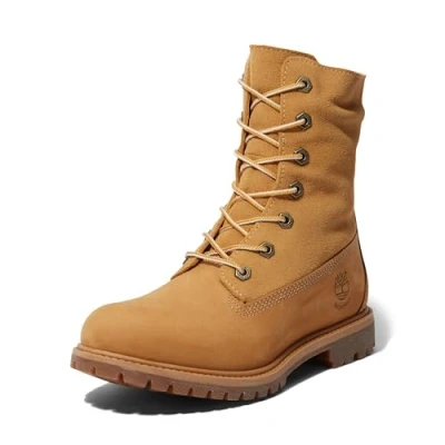 Image of Timberland Authentics Laceup ankle boots, Women&#039;s, Size: 4, Wheat Leather