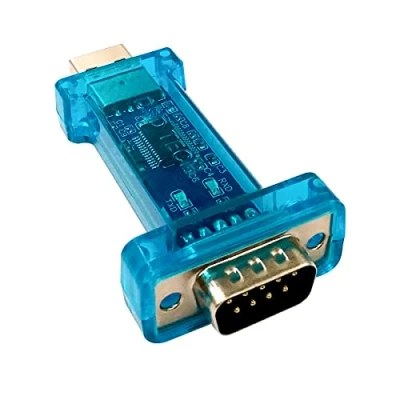Image of DSD TECH SH S10B USB to Serial RS232 DB9 Adapter with Pl2303GT for Windows 10 8 7 Liunx Mac OS(Blue)