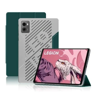 Image of Lemxiee Case for Lenovo Legion Tab Case, Magnetic Slim Smart Folio PU Protective [Auto Sleep/Wake] [Scratch Resistant] [with Pen Slot] Leather Cover