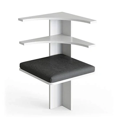 Image of Vicco Dining room corner bench Roman, White/Anthracite, 43 x cm