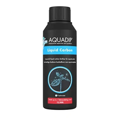 Image of Aquadip Liquid Carbon 250ml Tropical Coldwater Aquarium Fish Tank Plant Fertiliser Treatment