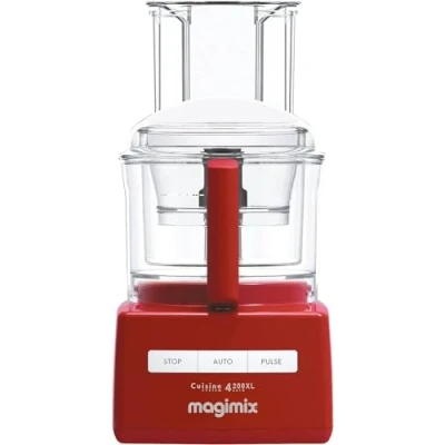 Image of Magimix 4200XL Food Processor 3L BPA Free Bowl Quiet &amp; Powerful Motor Multifunctional 6 in 1 Solution Red 18474