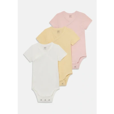 Image of 3 pack wrap bodysuit