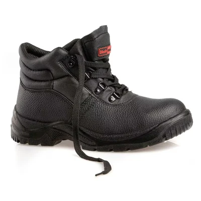 Image of Rodo Chukka Boot Steel Toe Cap Black Size 5