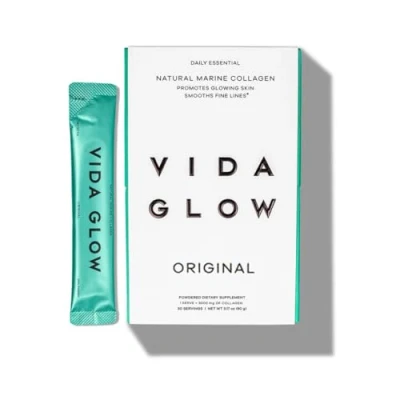 Image of Vida Glow Marine Collagen Powder Sachets Original