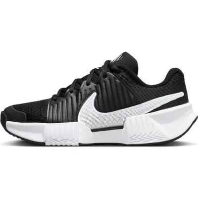 Image of Nike Performance Challenge PRO Clay court tennis shoes, Women&#039;s, Size: 4, black white shoes
