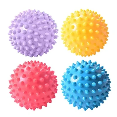 Image of Angeer 4 Pcs/Set Dryer Tumble Balls, Reusable Laundry Balls Cubes for Non Melt New Softer Material (Color Random)