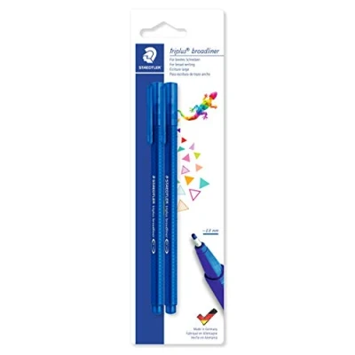 Image of Staedtler 338 3 BK2 Broadliner Triplus