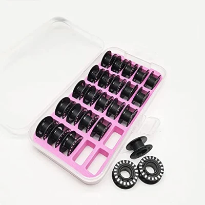 Image of New 7 Series Jumbo Bobbin Storage Case with 25pcs Bobbins for Bernina (Bobbin Box+25pcs Bobbin)