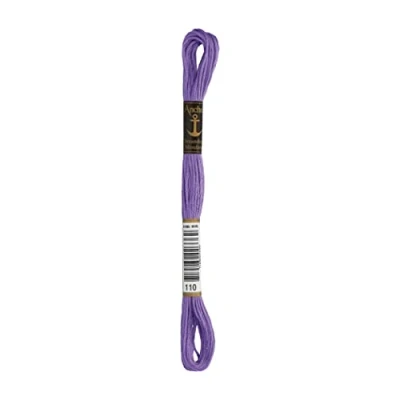 Image of Anchor Six Strand Embroidery Floss 8.75 Yards Lavender Medium 12 per Box