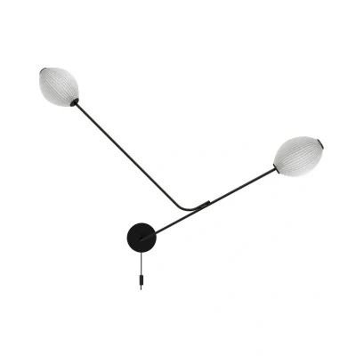 Image of GUBI wall light Satellite 2 bulb cream white