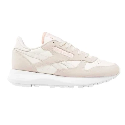Image of Reebok Women&#039;s Classic Leather SP Sneaker, Bon/Chalk/Blush, 4.5 UK