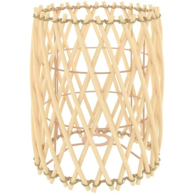 Image of vidaXL Lamp Shade Ø23x28 cm Wicker