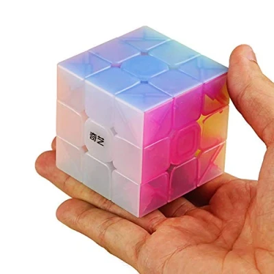 Image of Gobus Warrior W 3x3x3 YongShi Magic cube puzzle (Jelly Colour Stickerless)