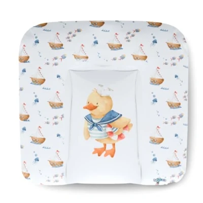 Image of Kikido Changing Mat 75x70 Duck Baby Easy to Clean Anti Roll Nappy Soft and Comfortable 70x75 Universal Size