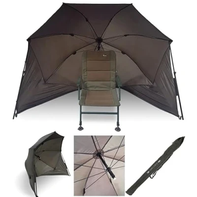 Image of Shelter Brolly Fishing Umbrella 50 Inches 140 x 210 cm