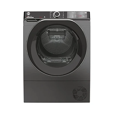 Image of Hoover H Dry 500 NDEH10RA2TCBER Freestanding Heat Pump Tumble Dryer, Large Capacity, A++, 10 kg Load, Graphite