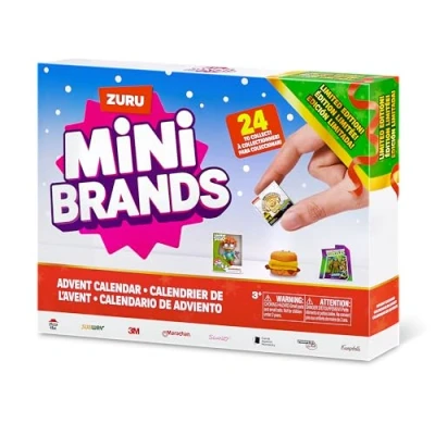 Image of Mini Brands Grocery, Foodie Brands, and Toy Advent Calendar