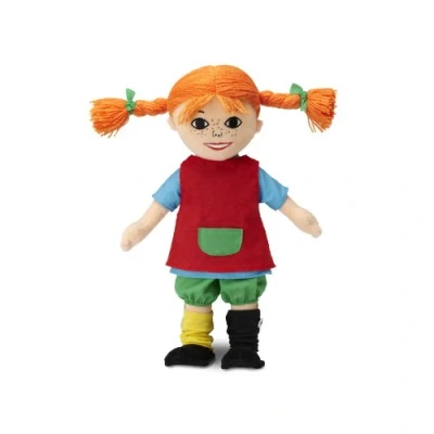 Image of PIPPI LONGSTOCKING Doll Baby Soft Plush Toys, Dolls for Girls, Rag Dolls, Cuddly Toy, 30cm, 10+ months old