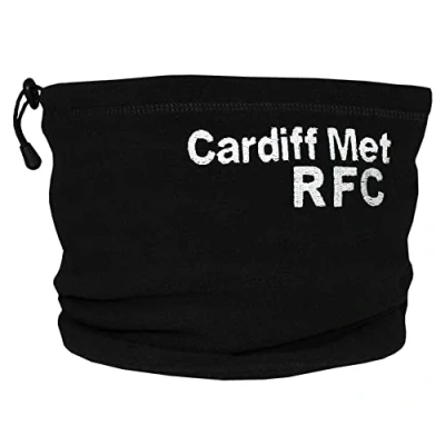 Image of TeddyTs Personalised Rugby Fleece Toggle Sports Snood (Black)
