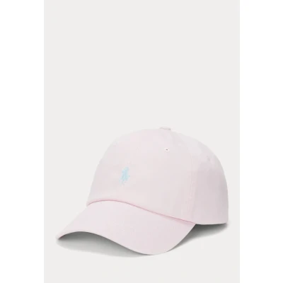 Image of Polo Ralph Lauren Cotton Chino BALL CAP Cap, Men&#039;s, Size: One Size, Hint of pink