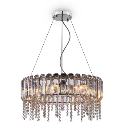 Image of Hail Neoclassic Pendant Ceiling Light Chrome