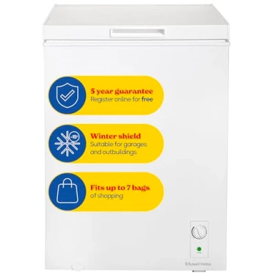 Image of Russell Hobbs RH142CF0E1W freezer Freestanding 143 L E White