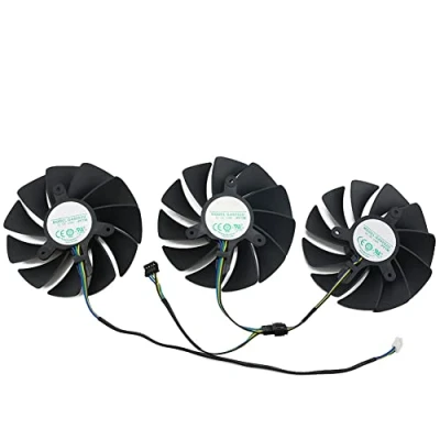 Image of NNL GA92S2U 4PIN GPU RTX3080 RTX3090 Cooling Fan for ZOTAC GeForce RTX 3070 Ti 3080 3090 Trinity OC Graphic Video Card Fans (3PCS)