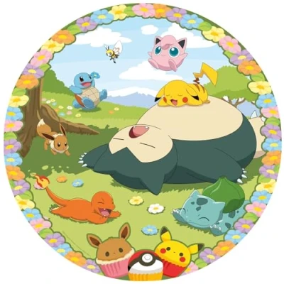 Image of Ravensburger 12001131 Blooming Pokémon 500 pieces jigsaw Puzzle for adults and kids age 12 years up, Puzzle, gifts fans