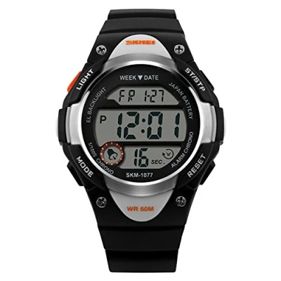 Image of SKMEI Children Watches Cute Kids Digital Sport Cartoon Watch for Boys (Black)