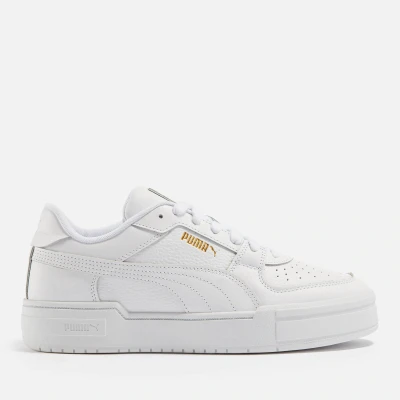 Image of Puma CA PRO Classic Unisex Trainers, Size: 7, White Leather