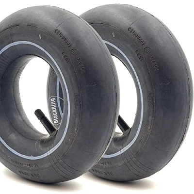 Image of BlackRing 2X 3.00 4 Inner Tubes Straight Rubber Valve TR13 Garden Cart Fishing Trolley Sack Truck Also Fits (260x85 10x3)