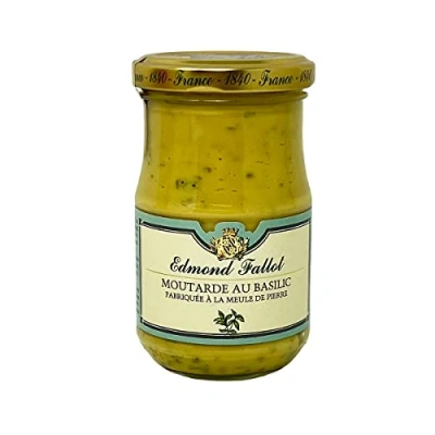 Image of Fallot Dijon Mustard with Basil 205 g