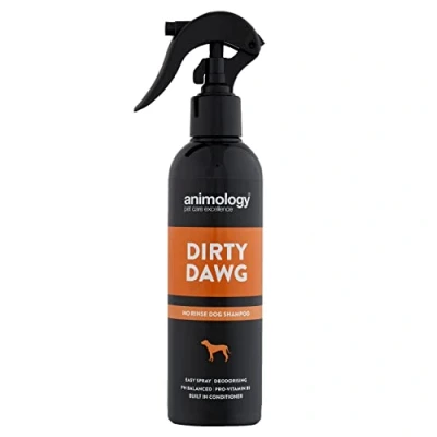 Image of Animology Dirty Dawg Pup No Rinse Shampoo Dog Spray, 250ml