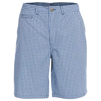 Image of Trespass Men Quantum Shorts with Key Pocket for Men/ Gents/ Adults Outdoor/ Fun/ Sports/ Leisure/ Beach/ Holiday Navy Check, L
