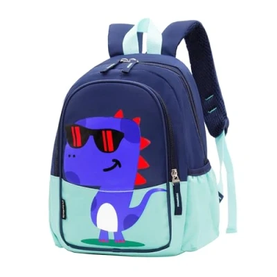 Image of CHERUBIC Toddler Backpack Waterproof Cute Cool Small Preschool Cartoon Bag For 2 3 Years Boys Girls