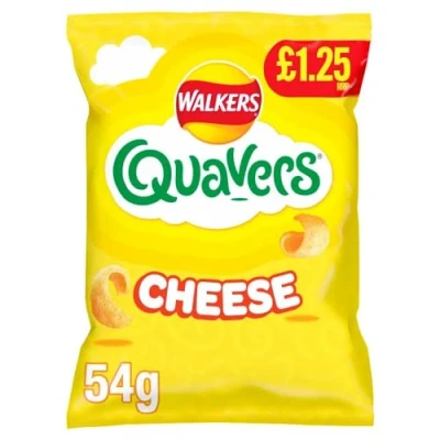 Image of Walkers Quavers Cheese Snacks 54g x Case of 15