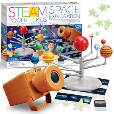 Image of 4M 405537 STEAM Powered Large Space Project Exploration Kit for Kids Ages 5+, Multi Coloured
