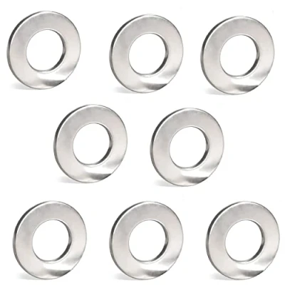 Image of M6 (6mm) Stainless Steel Washers, Form A Thick Flat washer Grade A2 (304) Steel. Various Quantities x 10 Pack