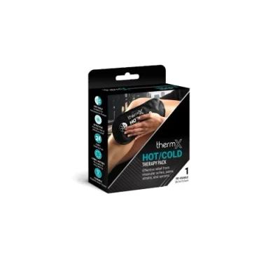 Image of ThermX HOT/Cold Pack Reusable Black 26.3 X 15.5CM, Medium (M077F22)