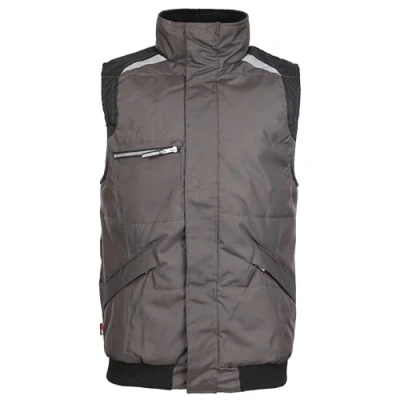 Image of TuffStuff Men&#039;s 229 Pro Work Body Warmer TS Bodywarmer, Grey, XX Large