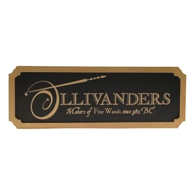 Image of Warner Bros Harry Potter Alumni Shop Sign Ollivanders