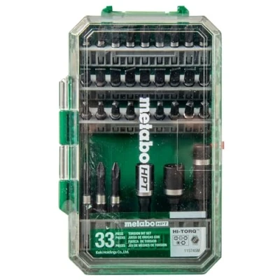 Image of Metabo HPT 33 Piece Set Impact Driver Bit 115745M
