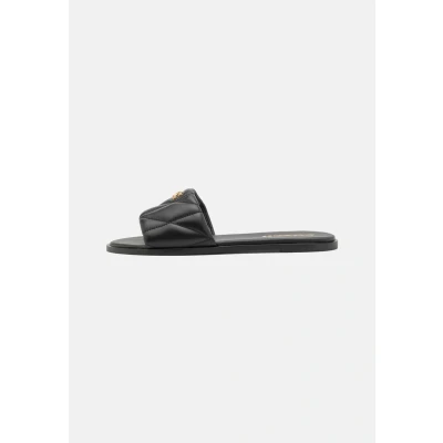 Image of Coach Holly Mules, Women&#039;s, Size: 4.5, Black Sheepskin