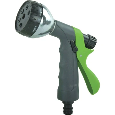Image of Heavy Duty Chrome Finish Six Pattern Spray Gun