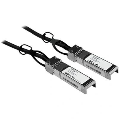 Image of StarTech.com Cisco SFP H10GB CU3M Compatible 3m 10G SFP+ to Direct Attach Cable Twinax 10GbE Copper DAC 10 Gbps Low Power Passive Transceiver Module Firepower ASR920 (SFPCMM3M)