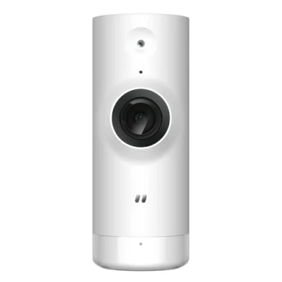 Image of D Link DCS 8000LHV3 Mini Full HD Wi Fi Camera, 1080p, Night Vision, Cloud Recording, Sound/Motion/Person Detection, 129 Viewing Angle, Remote Access via App, Supports Alexa/Google Assistant/ONVIF