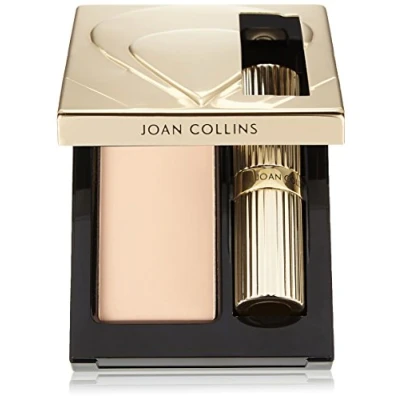 Image of Joan Collins Timeless Beauty Compact Duo Lipstick and Powder, Helene